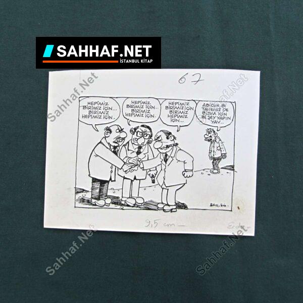 ORİJİNAL KARİKATÜR - Sahhaf.Net