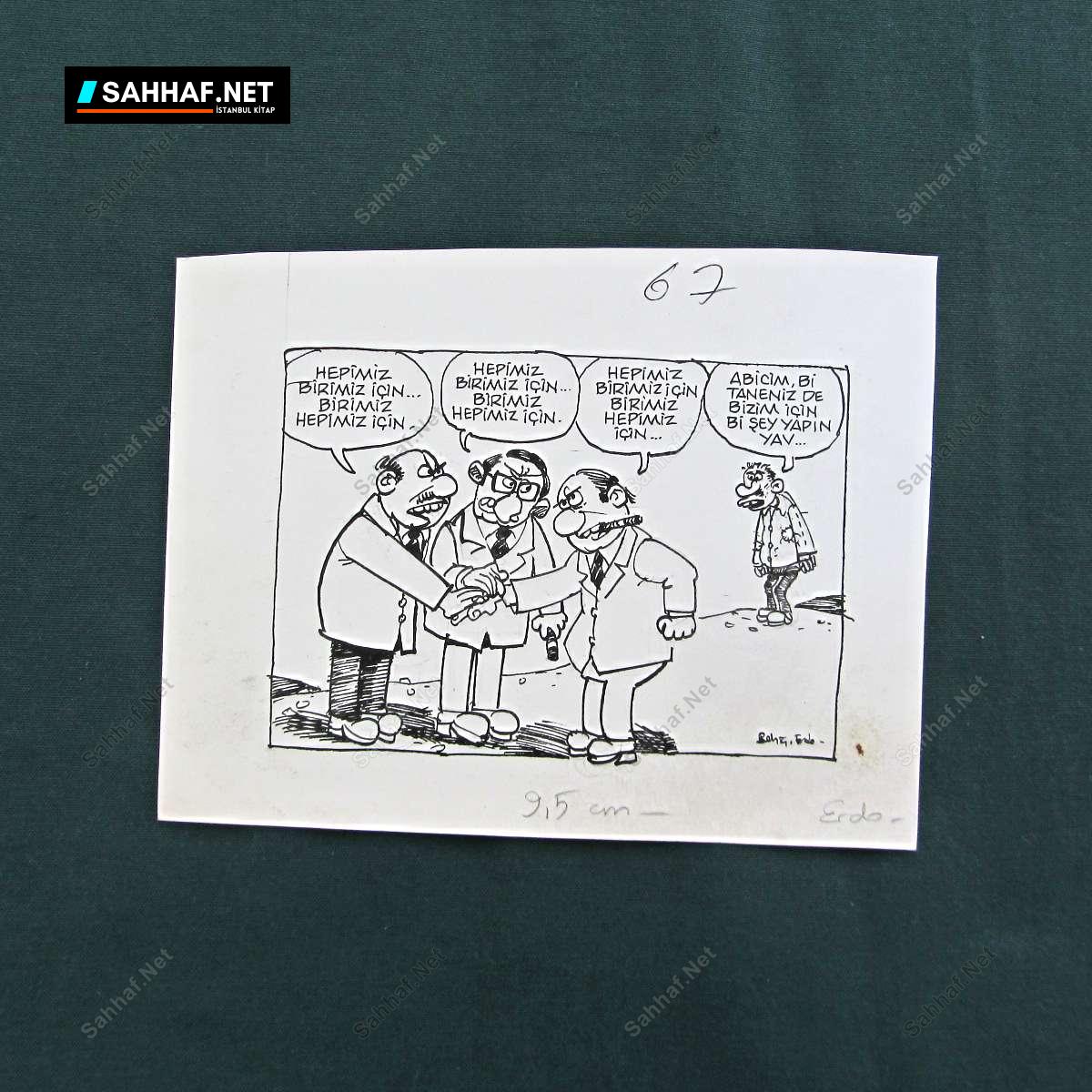 ORİJİNAL KARİKATÜR 282 S2867 Sahhaf Net ORIJINAL KARIKATUR Efemera ORİJİNAL KARİKATÜR