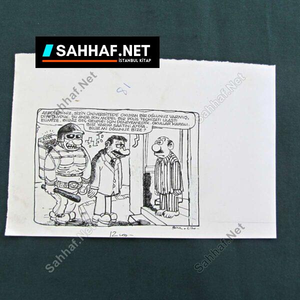 ORİJİNAL KARİKATÜR - Sahhaf.Net