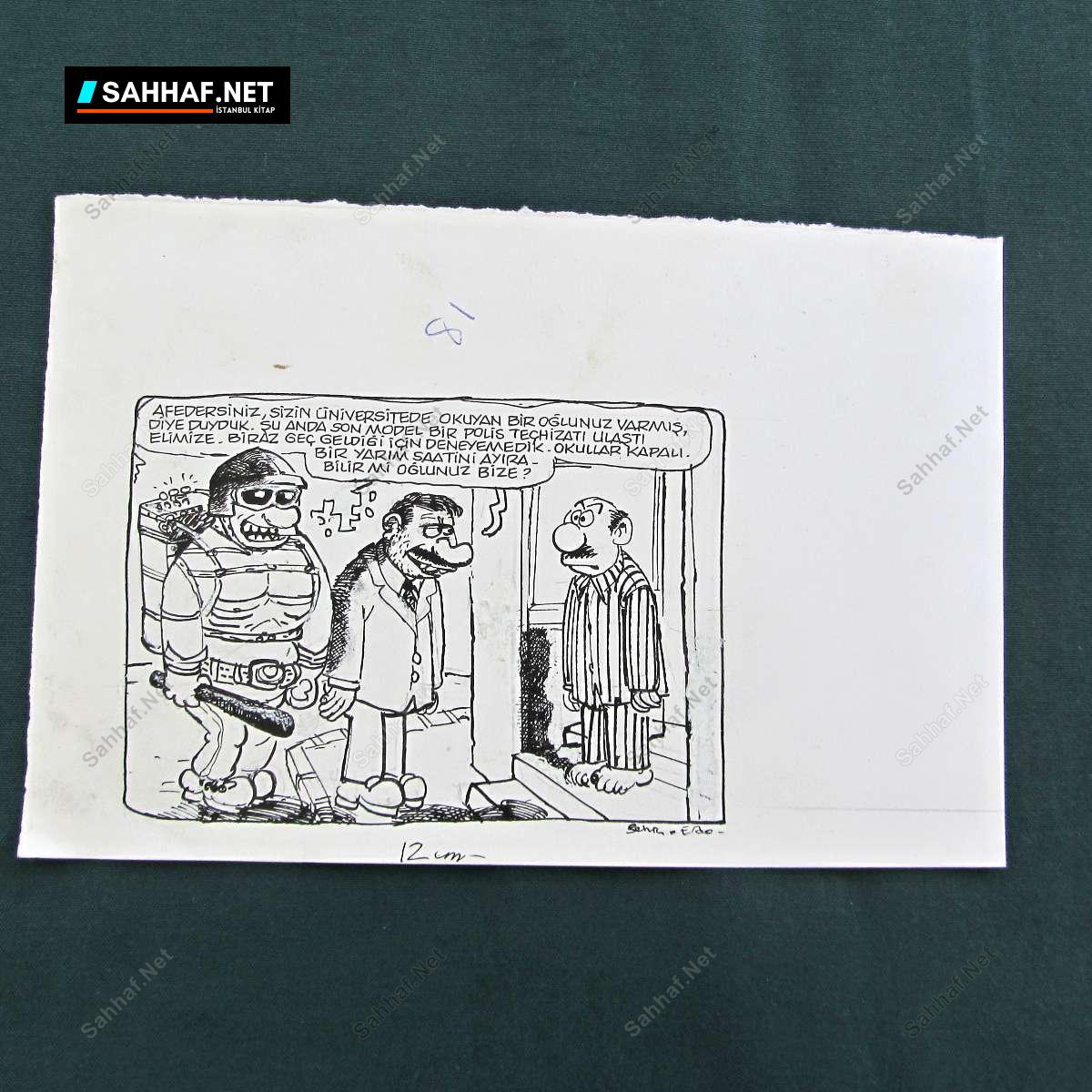 S2868 Sahhaf Net ORIJINAL KARIKATUR Efemera