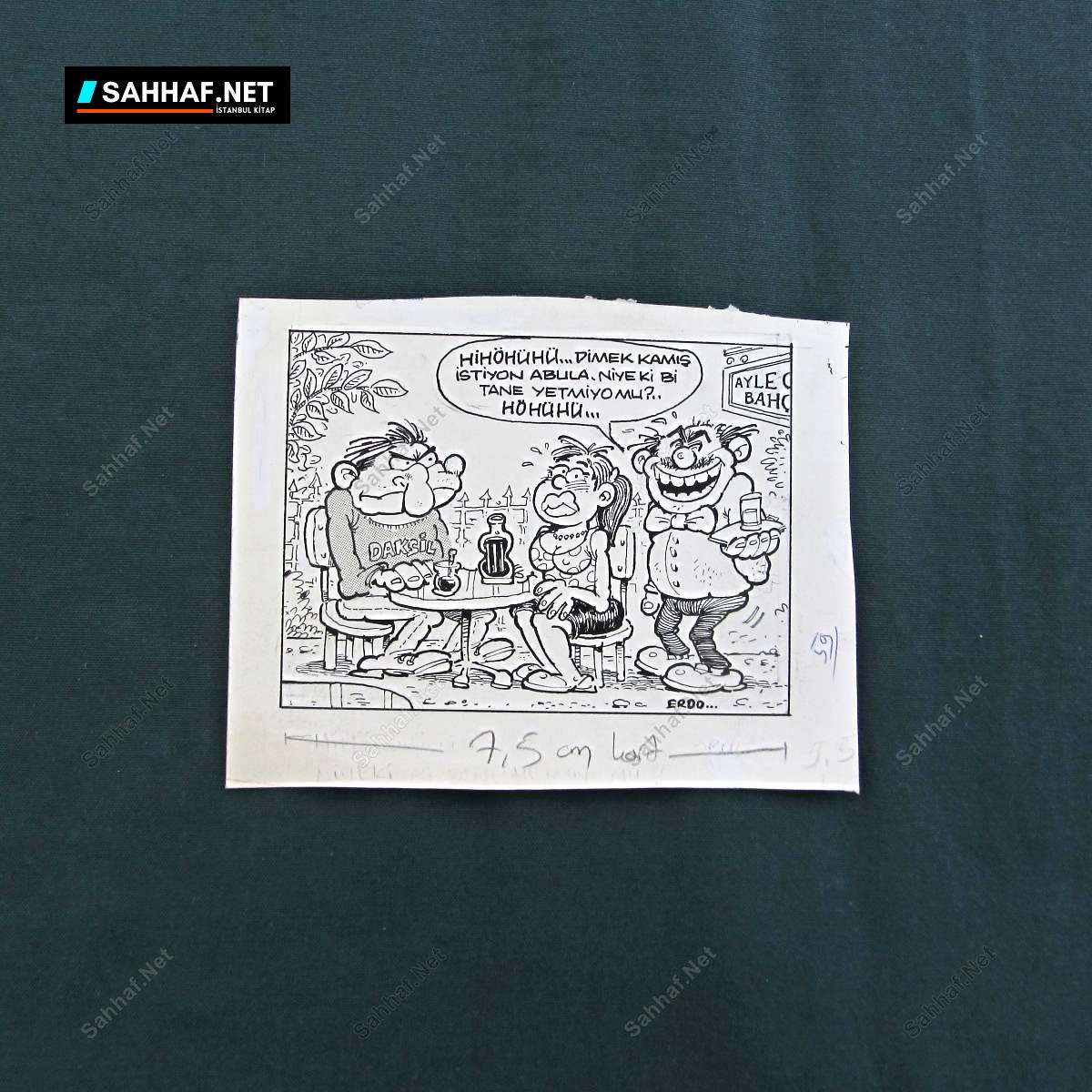 S2869 Sahhaf Net ORIJINAL KARIKATUR Efemera