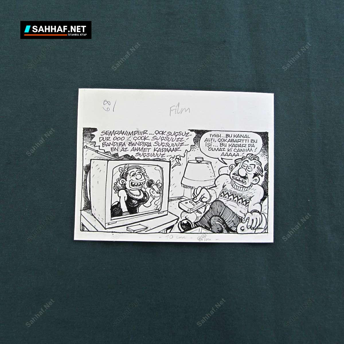 S2871 Sahhaf Net ORIJINAL KARIKATUR Efemera