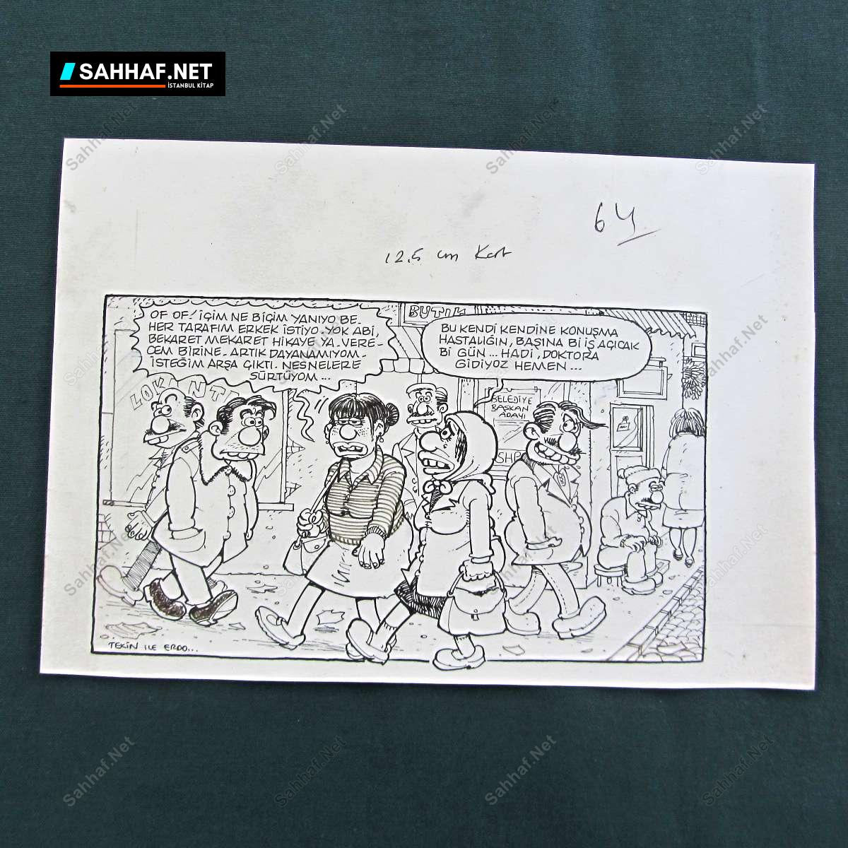 S2872 Sahhaf Net ORIJINAL KARIKATUR Efemera