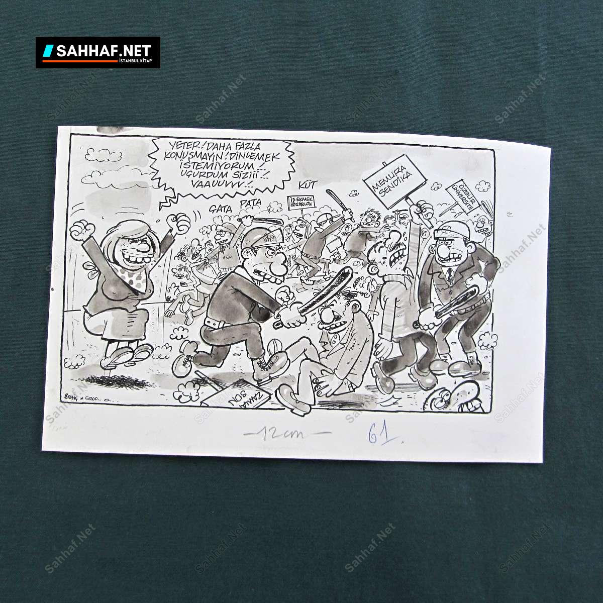 S2873 Sahhaf Net ORIJINAL KARIKATUR Efemera