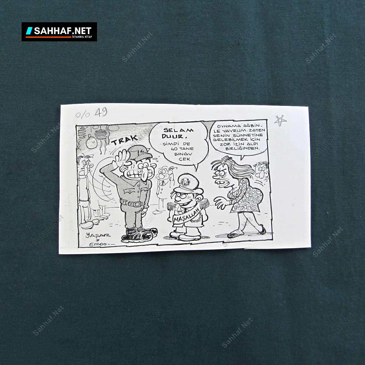 ASKERLİK KONULU ORİJİNAL KARİKATÜR 1 ASKERLİK KONULU ORİJİNAL KARİKATÜR