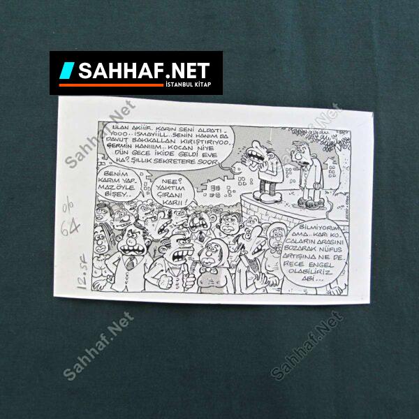 ORİJİNAL KARİKATÜR - Sahhaf.Net