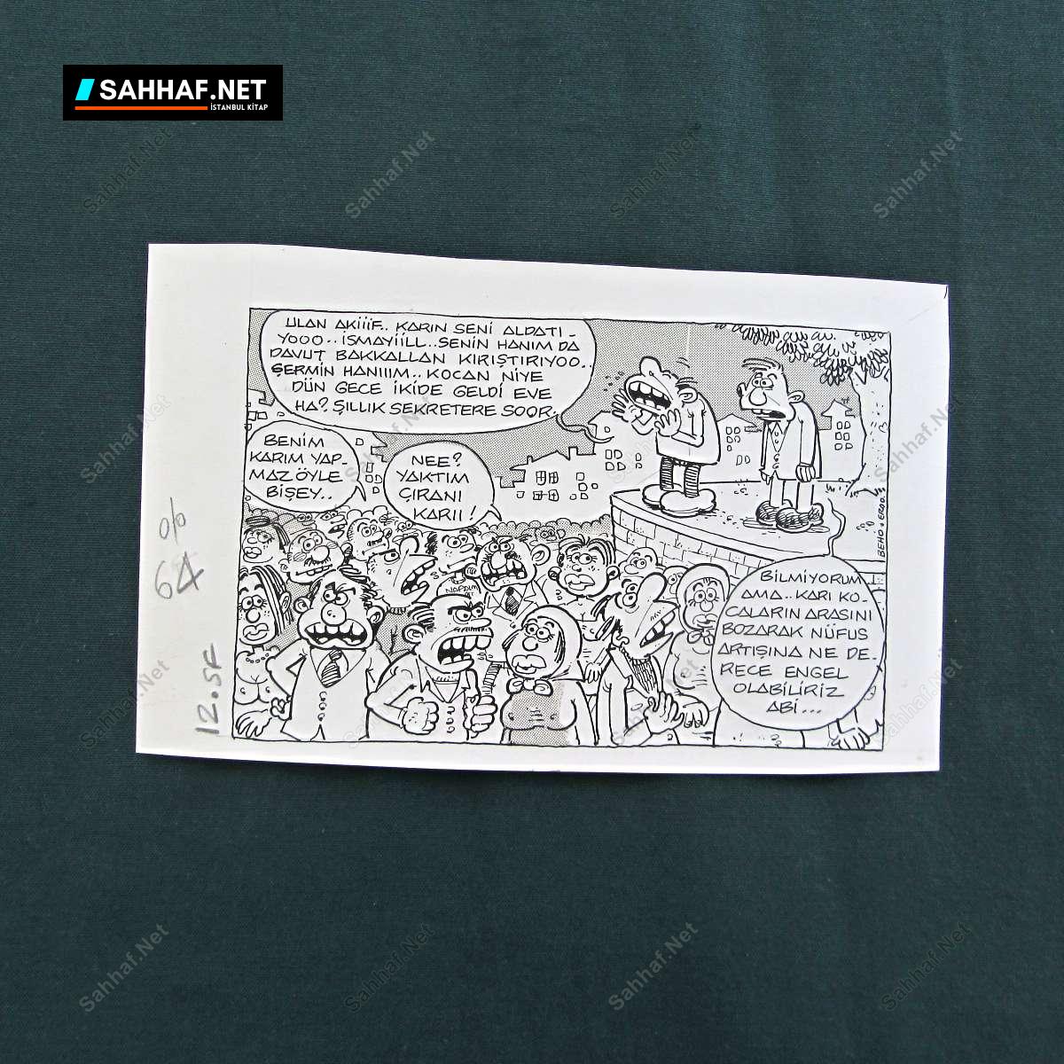 S2876 Sahhaf Net ORIJINAL KARIKATUR Efemera