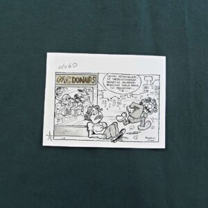 HAYAT STANDARDI KONULU ORİJİNAL KARİKATÜR