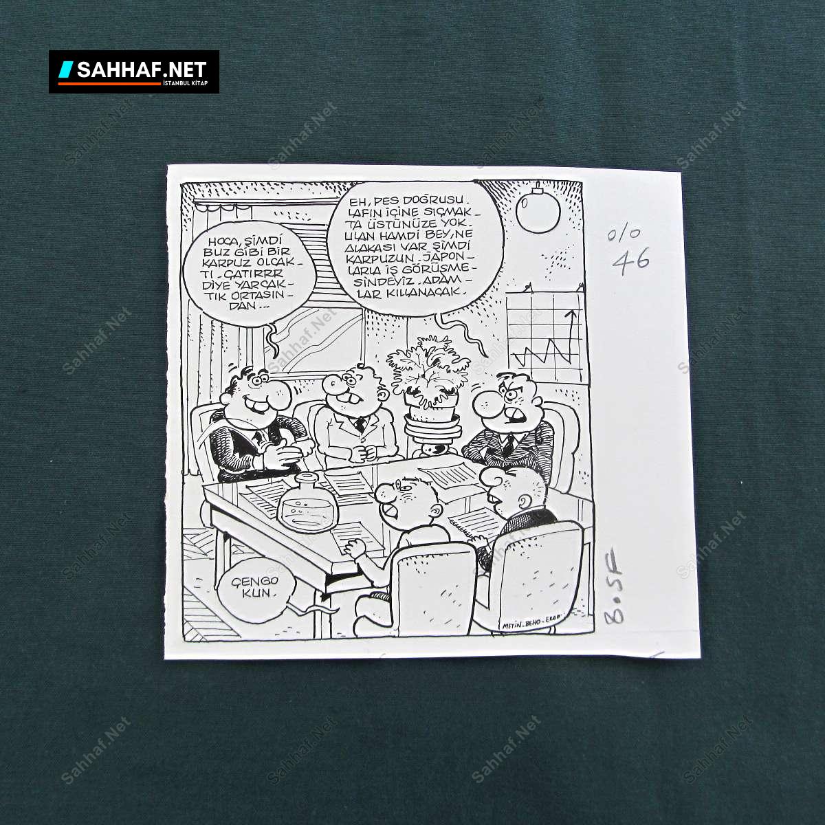 S2880 Sahhaf Net ORIJINAL KARIKATUR Efemera