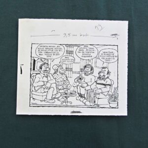 S2881 Sahhaf Net ORIJINAL KARIKATUR Efemera ORİJİNAL KARİKATÜR