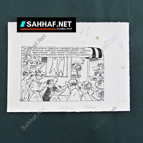 ORİJİNAL KARİKATÜR - Sahhaf.Net