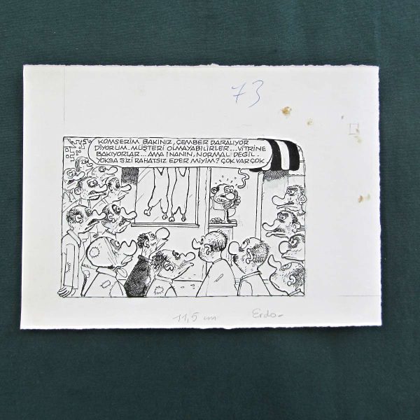 HAYAT PAHALILIĞI KONULU ORİJİNAL KARİKATÜR 55 HAYAT PAHALILIĞI KONULU ORİJİNAL KARİKATÜR