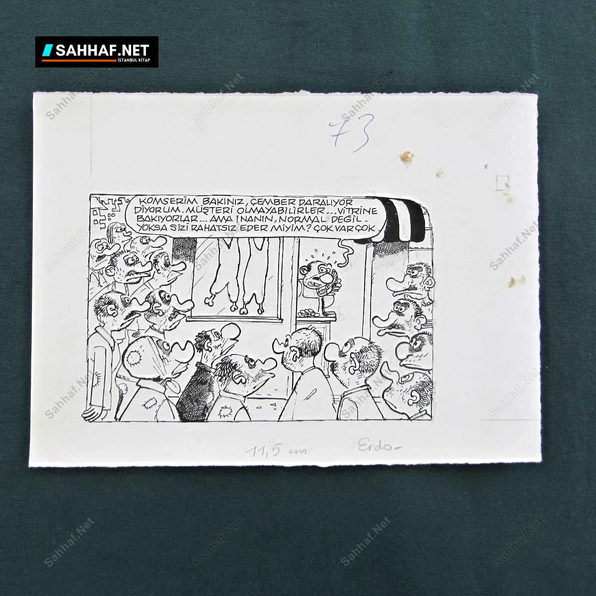 S2882 Sahhaf Net ORIJINAL KARIKATUR Efemera