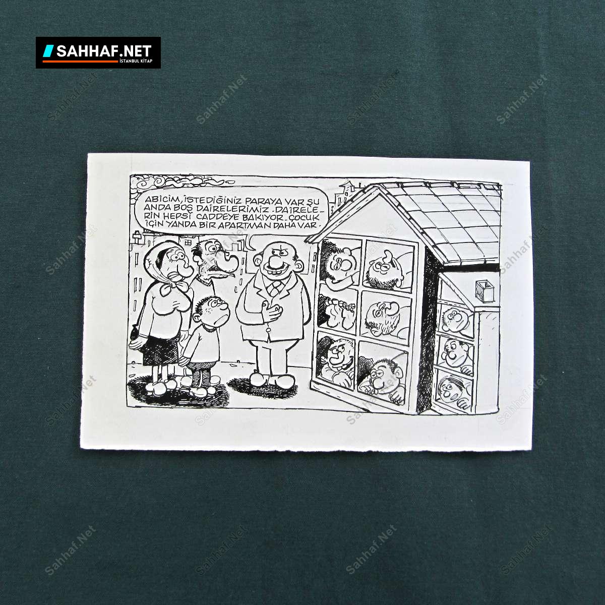 ORİJİNAL KARİKATÜR 290 S2884 Sahhaf Net ORIJINAL KARIKATUR Efemera ORİJİNAL KARİKATÜR