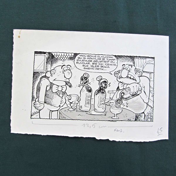 ÇALIŞMA KONULU ORİJİNAL KARİKATÜR 51 ÇALIŞMA KONULU ORİJİNAL KARİKATÜR