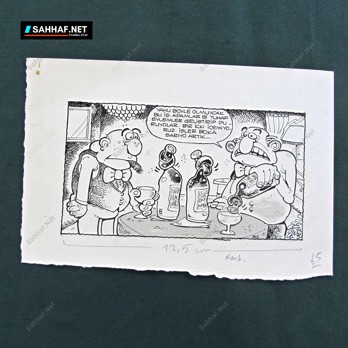 S2886 Sahhaf Net ORIJINAL KARIKATUR Efemera