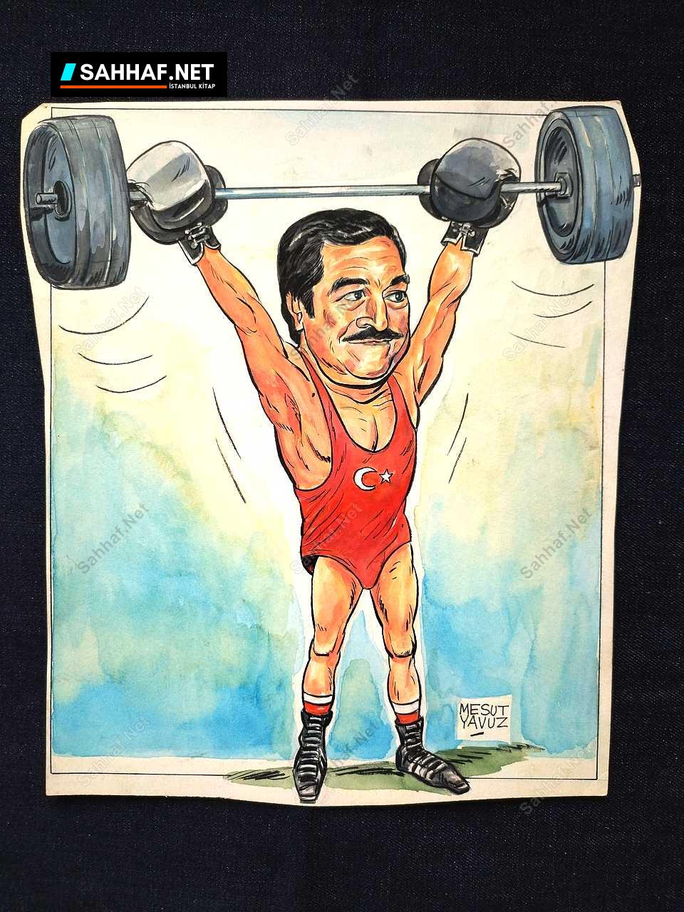 MESUT YAVUZ İMZALI ORİJİNAL KARİKATÜR 20x16 1 MESUT YAVUZ İMZALI ORİJİNAL KARİKATÜR 20x16