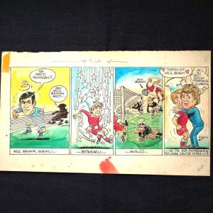 MESUT YAVUZ İMZALI ORİJİNAL KARİKATÜR 32x14 8 MESUT YAVUZ İMZALI ORİJİNAL KARİKATÜR 32×14