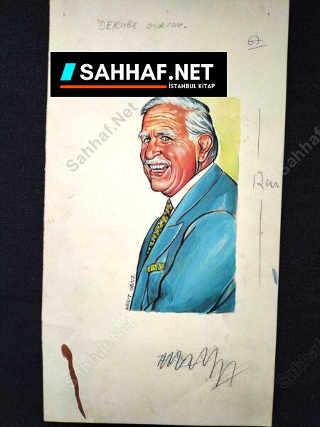 MESUT YAVUZ İMZALI ORİJİNAL KARİKATÜR - Sahhaf.Net