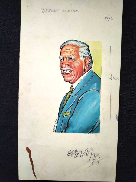 MESUT YAVUZ İMZALI ORİJİNAL KARİKATÜR 9x18 41 MESUT YAVUZ İMZALI ORİJİNAL KARİKATÜR 9×18