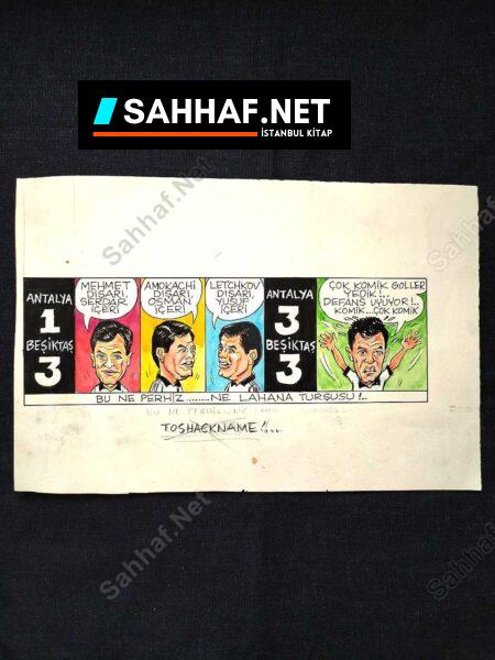 MESUT YAVUZ İMZALI ORİJİNAL KARİKATÜR - Sahhaf.Net