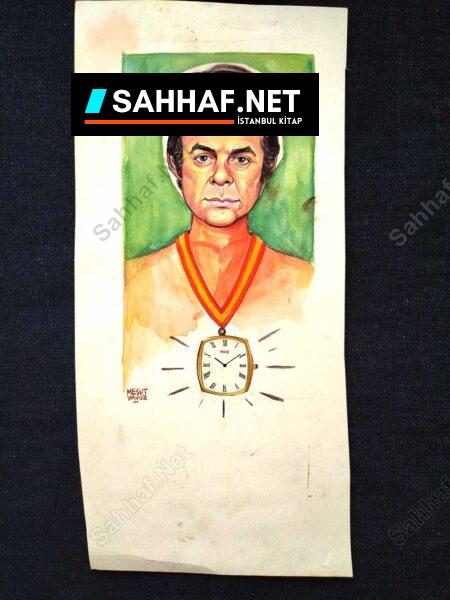 MESUT YAVUZ İMZALI ORİJİNAL KARİKATÜR - Sahhaf.Net