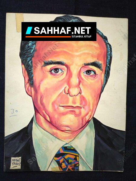 MESUT YAVUZ İMZALI ORİJİNAL KARİKATÜR - Sahhaf.Net