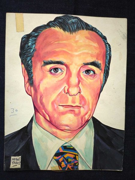 MESUT YAVUZ İMZALI ORİJİNAL KARİKATÜR 19x24 54 MESUT YAVUZ İMZALI ORİJİNAL KARİKATÜR 19×24