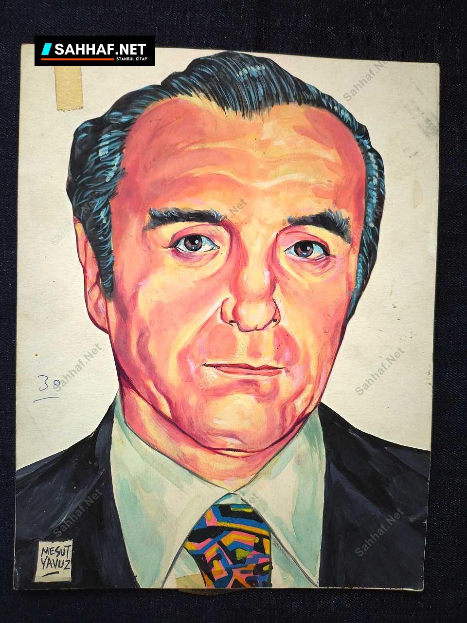 MESUT YAVUZ İMZALI ORİJİNAL KARİKATÜR 19x24 1 MESUT YAVUZ İMZALI ORİJİNAL KARİKATÜR 19x24