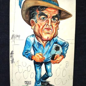 S2903 Sahhaf Net MESUT YAVUZ İMZALI ORİJİNAL KARİKATÜR Karikatür