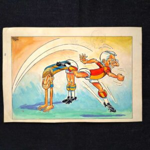 S2906 Sahhaf Net MESUT YAVUZ İMZALI ORİJİNAL KARİKATÜR Karikatür