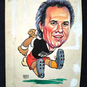 S2909 Sahhaf Net MESUT YAVUZ İMZALI ORİJİNAL KARİKATÜR Karikatür