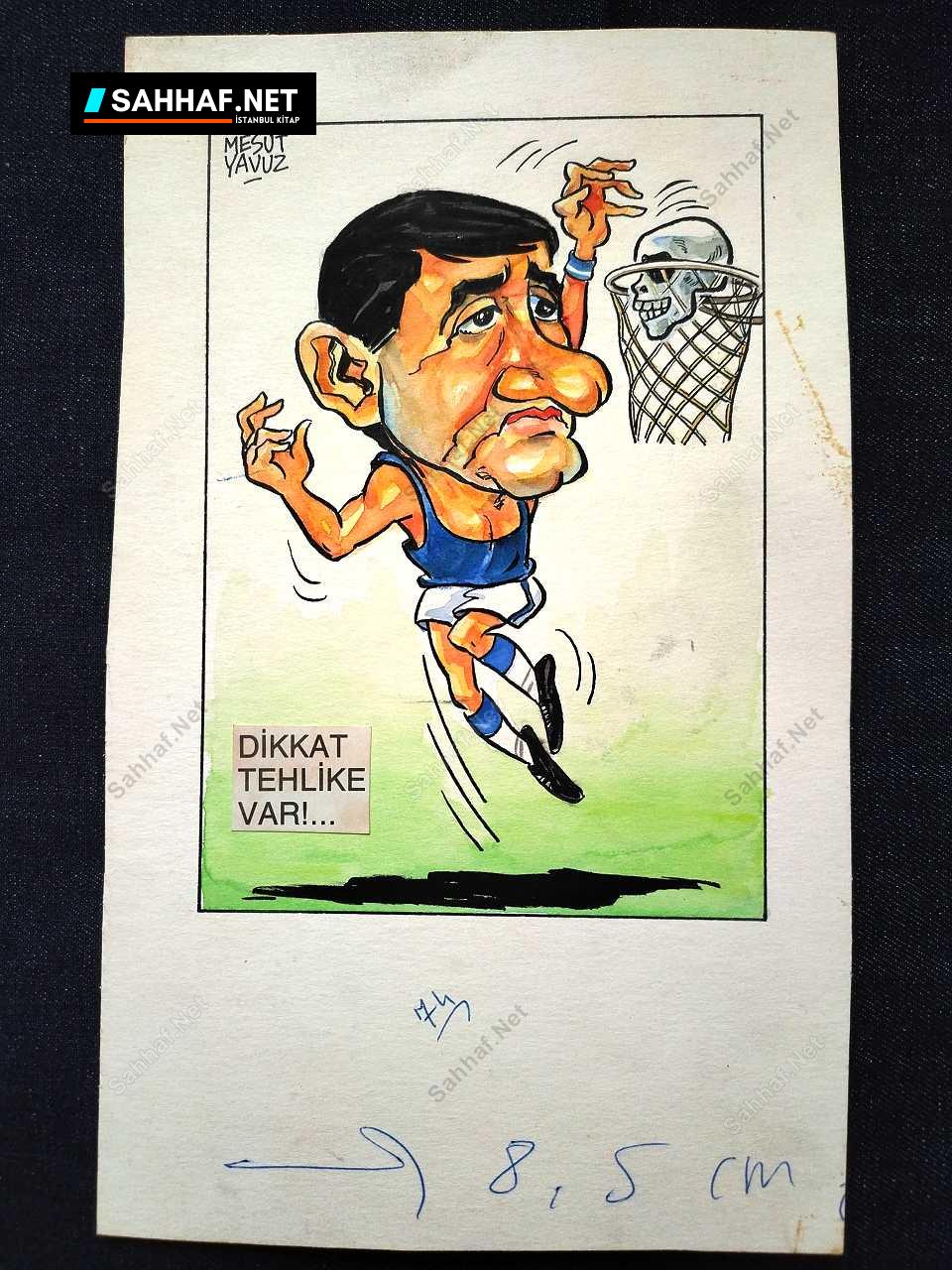 MESUT YAVUZ İMZALI ORİJİNAL KARİKATÜR 11x16 1 MESUT YAVUZ İMZALI ORİJİNAL KARİKATÜR 11x16
