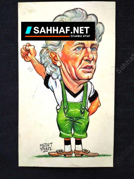 MESUT YAVUZ İMZALI ORİJİNAL KARİKATÜR - Sahhaf.Net