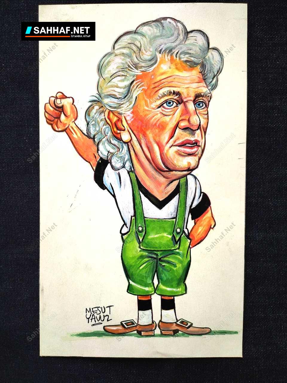 S2915 Sahhaf Net MESUT YAVUZ İMZALI ORİJİNAL KARİKATÜR Karikatür