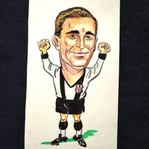 S2917 Sahhaf Net MESUT YAVUZ İMZALI ORİJİNAL KARİKATÜR Karikatür