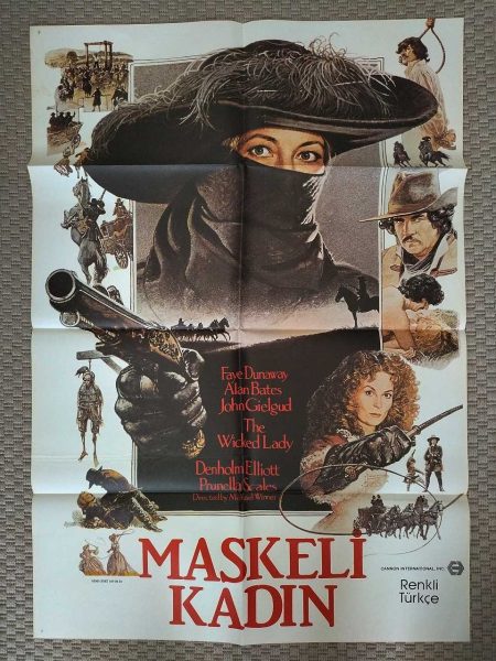 MASKELİ KADIN - Sinema Afişi 49 MASKELİ KADIN – Sinema Afişi