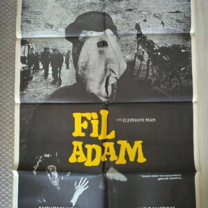 S2929 Sahhaf Net Sinema Afişi FİL ADAM Efemera