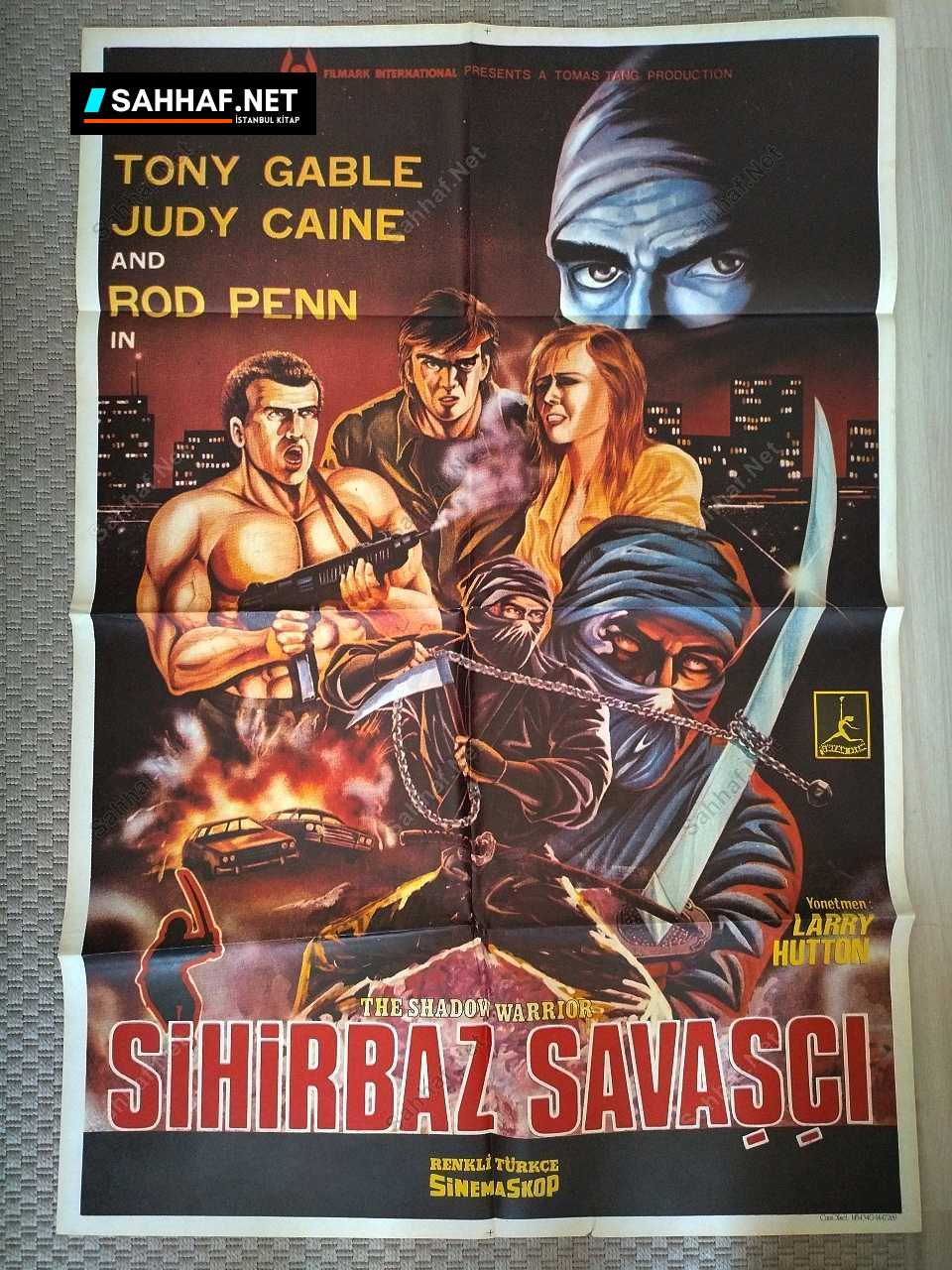 SİHİRBAZ SAVAŞÇI - Sinema Afişi 266 S2932 Sahhaf Net Sinema Afisi SIHIRBAZ SAVASCI Efemera SİHİRBAZ SAVAŞÇI - Sinema Afişi