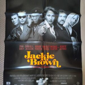 S2933 Sahhaf Net Sinema Afişi JACKIE BROWN Efemera