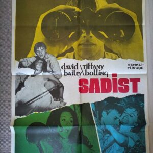 S2934 Sahhaf Net Sinema Afişi SADİST Efemera