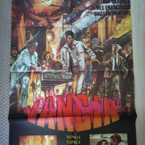 S2935 Sahhaf Net Sinema Afişi YANGIN Efemera