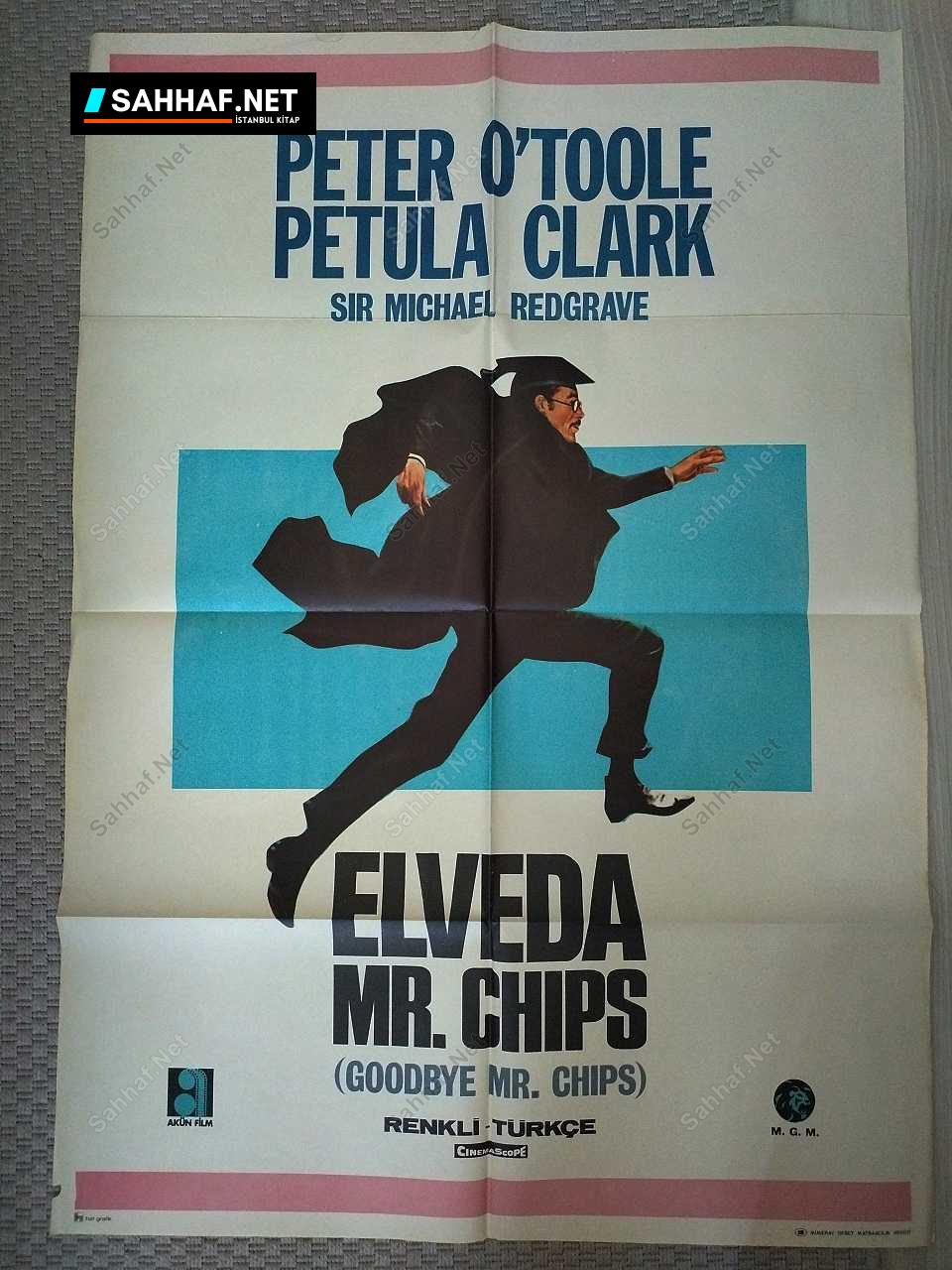 ELVEDA MR.CHIPS - Sinema Afişi 274 S2937 Sahhaf Net Sinema Afisi ELVEDA MR.CHIPS Efemera ELVEDA MR.CHIPS - Sinema Afişi