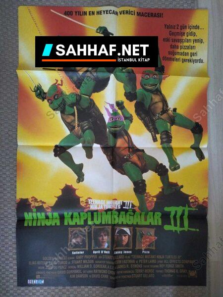 NİNJA KAPLUMBAĞALAR III – Sinema Afişi - Sahhaf.Net