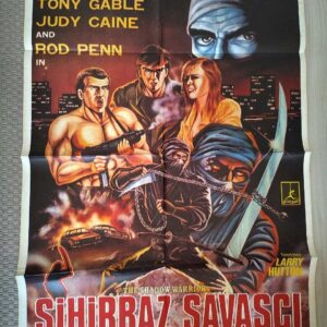 S2949 Sahhaf Net Sinema Afişi SİHİRBAZ SAVAŞÇI Efemera