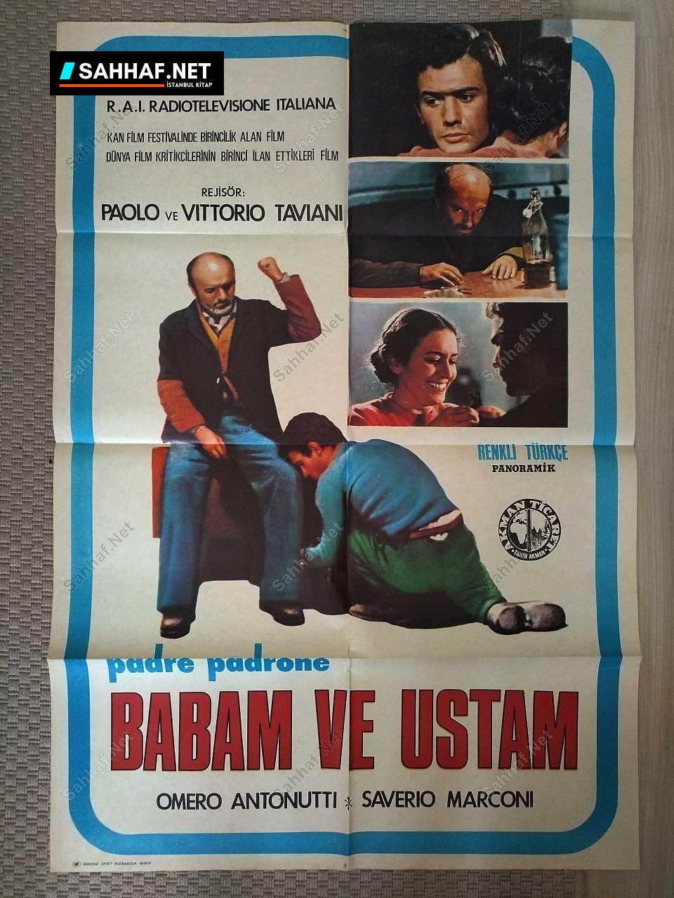 BABAM VE USTAM - Sinema Afişi 362 S2951 Sahhaf Net Sinema Afisi BABAM VE USTAM Efemera BABAM VE USTAM - Sinema Afişi