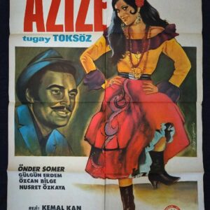 S2953 Sahhaf Net Sinema Afişi AZİZE Efemera