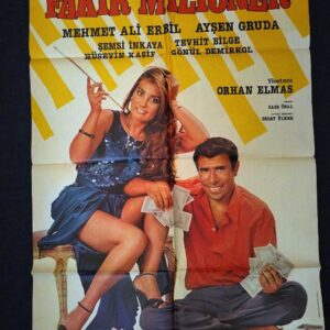 S2955 Sahhaf Net Sinema Afişi FAKİR MİLYONER Efemera
