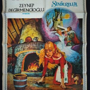 S2957 Sahhaf Net Sinema Afişi KÜLKEDİSİ SİNDERELLA Efemera
