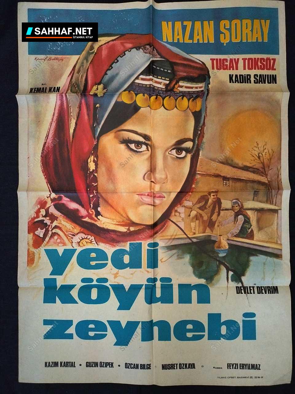 YEDİ KÖYÜN ZEYNEBİ - Sinema Afişi 266 S2958 Sahhaf Net Sinema Afisi YEDI KOYUN ZEYNEBI Efemera YEDİ KÖYÜN ZEYNEBİ - Sinema Afişi